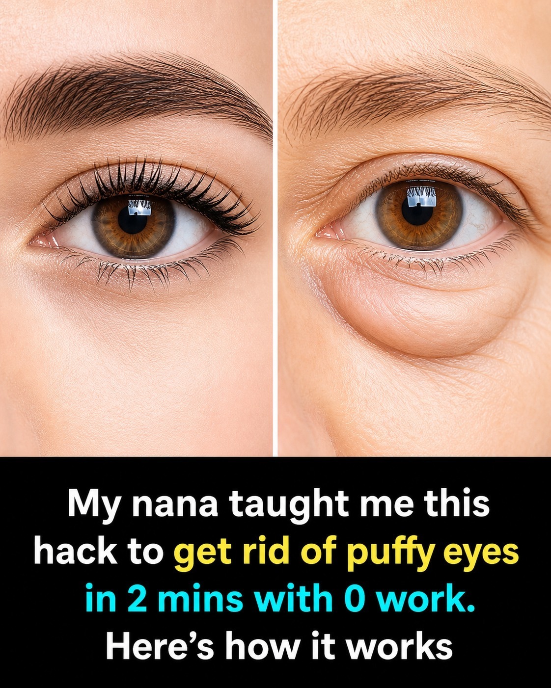 You Won’t Believe What 2 Minutes Can Do to Your Puffy Eyes…