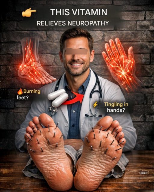The world’s number 1 vitamin that helps thousands of people relieve nerve pain in their hands and feet