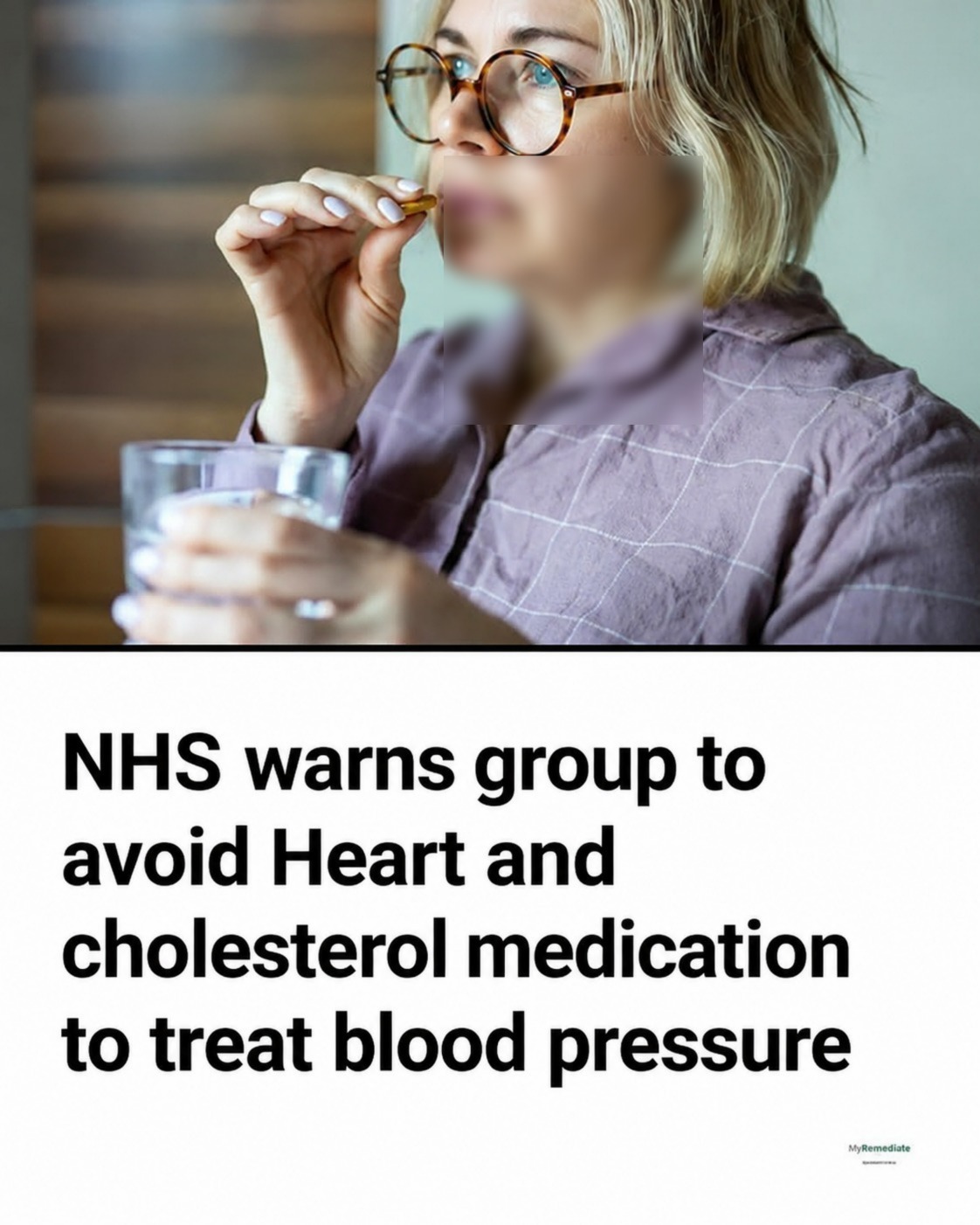 NHS warns group to avoid … to treat blood pressure