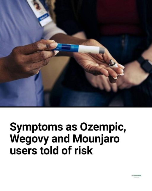 The Medicines and Healthcare products Regulatory Agency (MHRA) is advising people taking GLP-1 medication such as Ozempic, Wegovy and Mounjaro of the signs to watch for