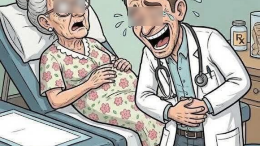 An elderly woman refused to believe her diagnosis until one doctor finally revealed the truth